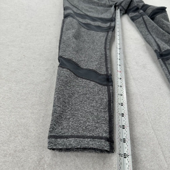 Zella Womens Small‎ High Waist 7/8 Length Gray Mesh Athletic Leggings Yoga Pants - Picture 10 of 10